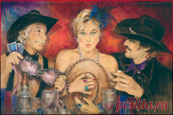 Не нужно спорить с женщиной ретиво! Художник О Рэй Маккарти (Ray MCCARTY)