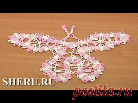 Элементы брюггского кружева - бабочка. часть 3 из 3