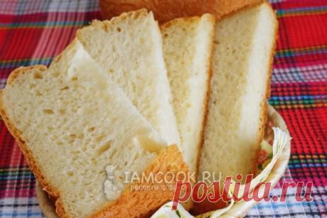 Пшеничный хлеб с творогом в хлебопечке — рецепт с фото
