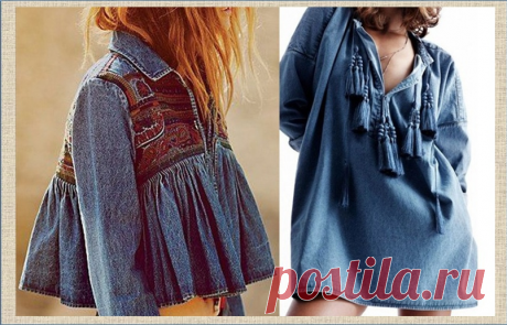100 идей для переделки скучной джинсовой рубашки | МНЕ ИНТЕРЕСНО | Яндекс Дзен