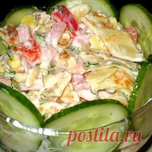 САЛАТ «БЛИННАЯ ФАНТАЗИЯ»
