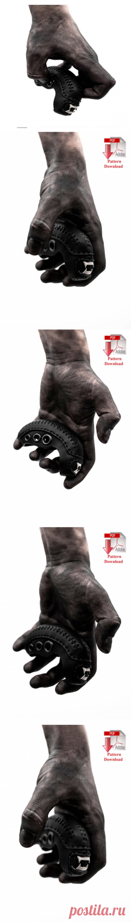 Выкройка брелока «Чужой» /Pattern PDF leather Keychain ring «Xenomorph» &amp;#8212; SteampunkRUS96