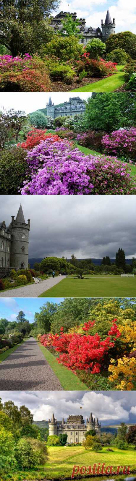 Inveraray Castle – интересный средневековый замок Шотландии | РОЗЫ