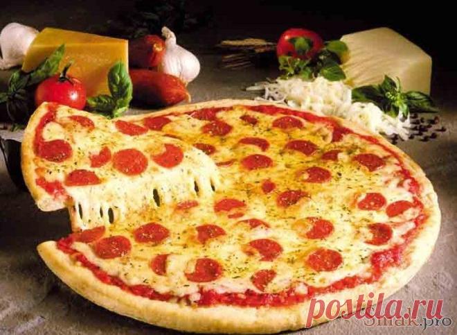 Итальянская пицца по домашнему рецепт с фото