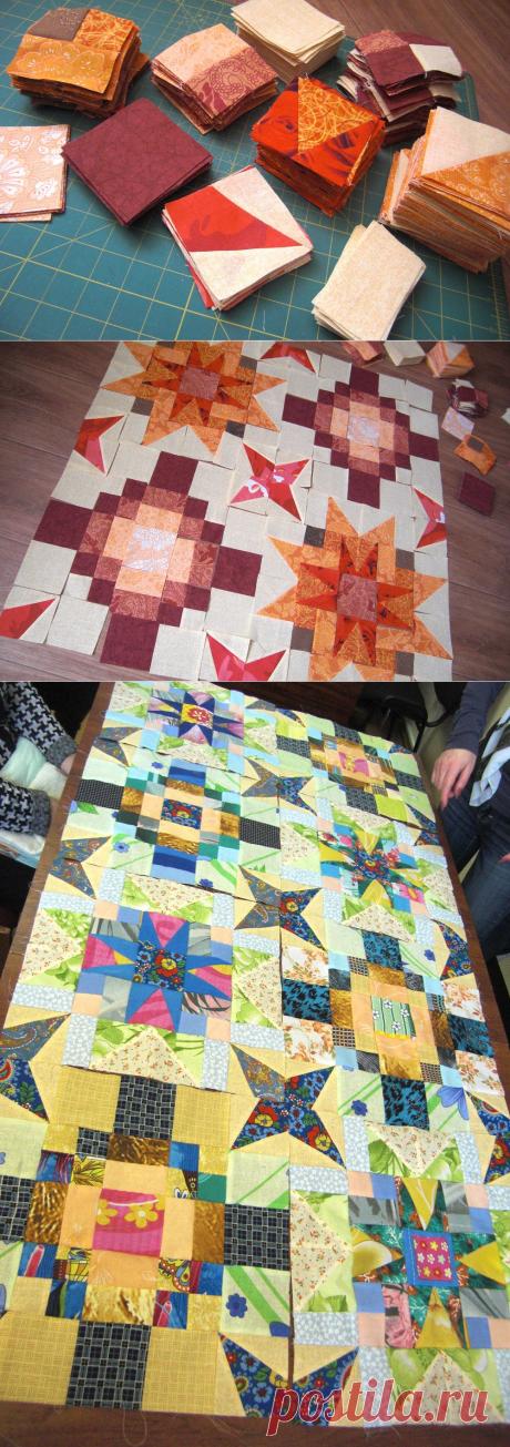 Лоскутная геометрия: Разбор закромов или Как с пользой утилизировать ненужное