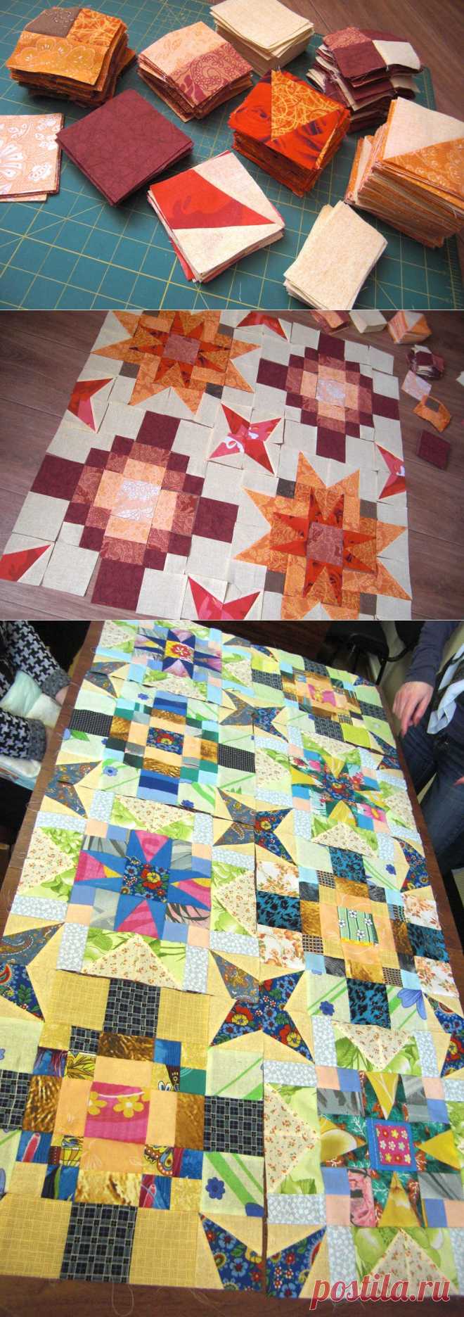 Лоскутная геометрия: Разбор закромов или Как с пользой утилизировать ненужное