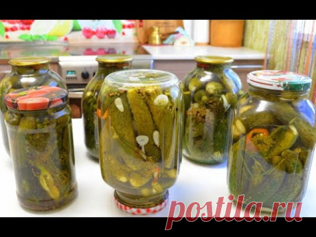 Огурцы МОЛОДЕНОВСКИЕ без уксуса.  Вкусные хрустящие ядреные огурцы