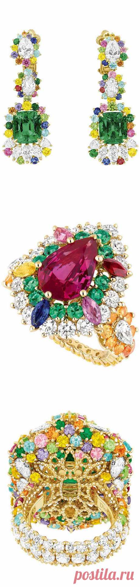 (+1) сообщ - Разноцветные камушки: новая коллекция Dior Fine Joaillerie | КРАСОТА