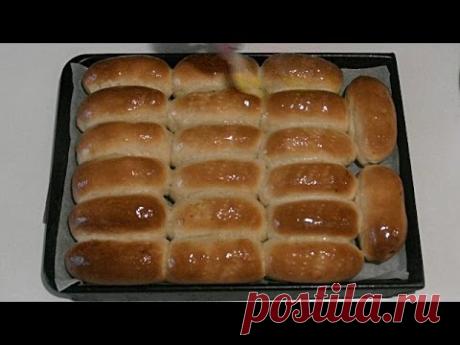 Дрожжевые пирожки с печёнкой в духовке .(МАСТЕР---- КЛАСС )