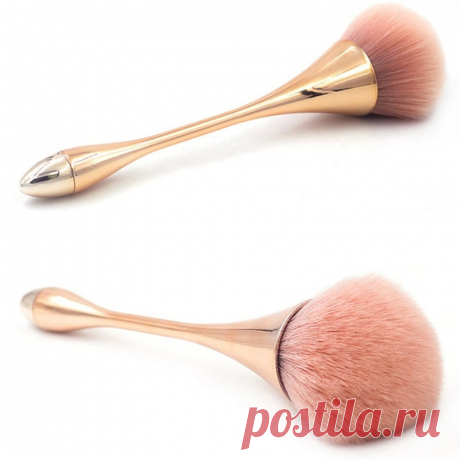 142.8руб. 5% СКИДКА|Розовая Золотая Пудра Кисти для макияжа, для румян для затенения основы искусственная подсветка Кисть для макияжа бронзер консилер косметика|Аппликатор теней для век| | АлиЭкспресс Покупай умнее, живи веселее! Aliexpress.com
