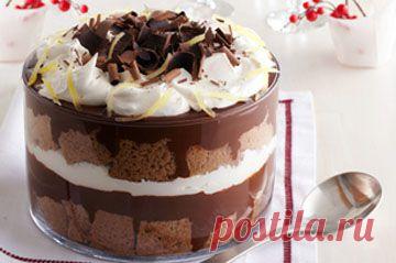 Трайфл - шоколадный и тройной | Рецепты Джейми Оливера