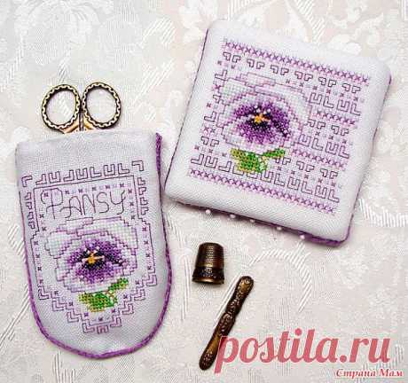 Комплект для рукоделия &quot;Shades Of Violet NeeDlework&quot;: Дневник группы &quot;Бискорню и другие &quot;кривульки&quot;&quot; - Страна Мам