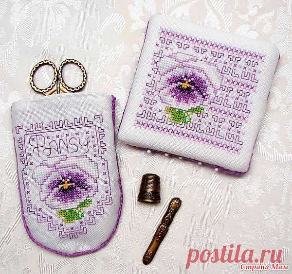Комплект для рукоделия "Shades Of Violet NeeDlework": Дневник группы "Бискорню и другие "кривульки"" - Страна Мам