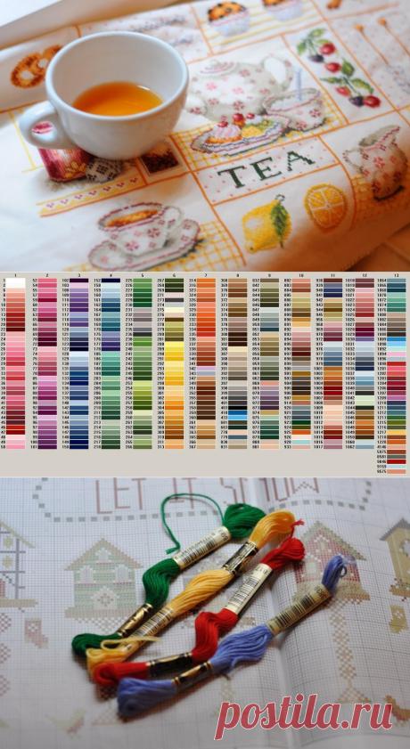 Вышивка крестиком: техника, цвета, советы