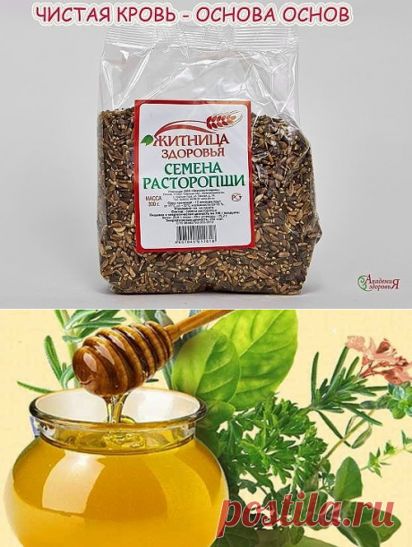 НАСТОИ РАСТОРОПШИ И РЕПЕШКА-ЧИСТЯТ КРОВЬ!