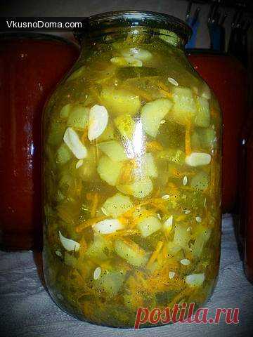 Огурчики по-корейски.