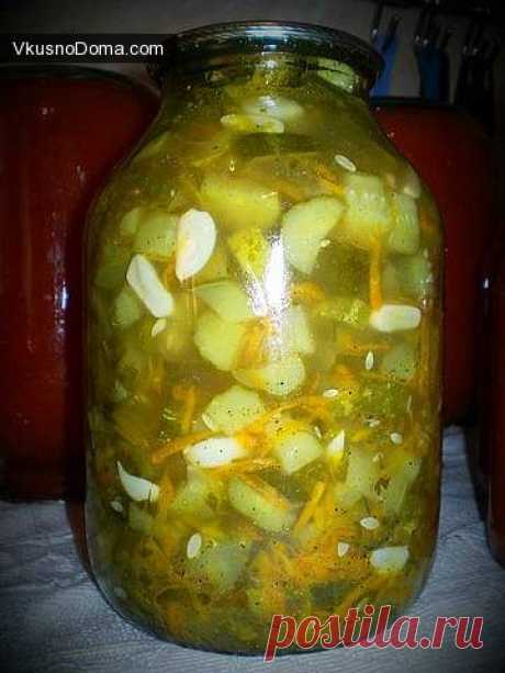 Огурчики по-корейски.