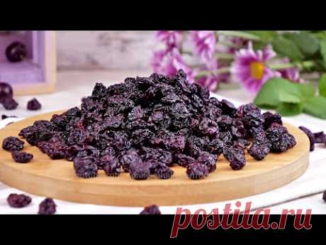 🍒Готовим домашние сухофрукты! Вяленая вишня без косточек - вкусно и полезно! Цукаты из вишни!