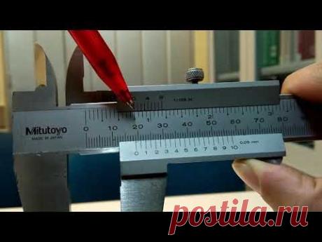 Calibrador Pie de rey - Medidas en pulgadas