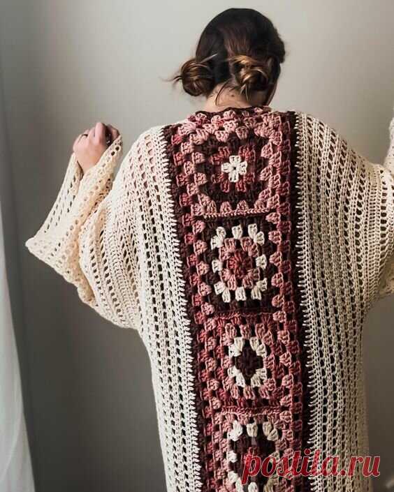 О, сколько нам моделей чудных, вновь приготовил Бабушкин квадрат! | Вязаный Смак | Дзен