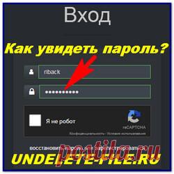 Как увидеть пароли в браузерах?