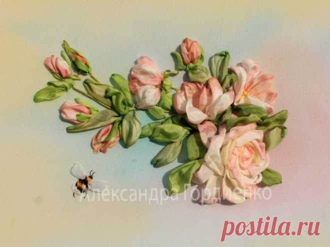 КАРТИНЫ, ВЫШИТЫЕ ЛЕНТАМИ