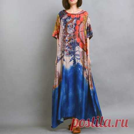 Peacock's Dream Silk Dress – Eva Trends