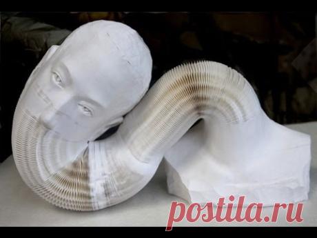 Живые скульптуры из бумаги