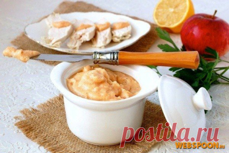 Яблочно-горчичный соус | Рецепт яблочно-горчичного соус а с фото | Яблочный соус | Горчичный соус на Webspoon.ru