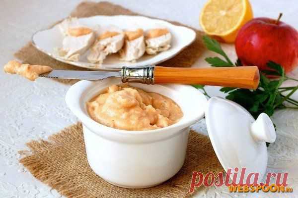 Яблочно-горчичный соус | Рецепт яблочно-горчичного соус а с фото | Яблочный соус | Горчичный соус на Webspoon.ru