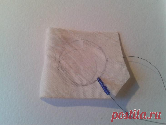 Объемные бисерные пуговицы своими руками МК