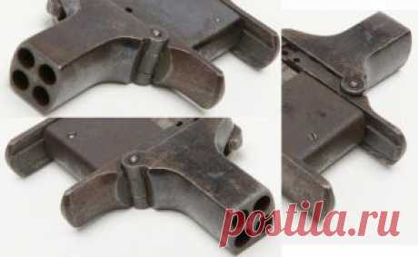 Пистолет «Юник» (Unique Palm Pistol) Оскар Моссберг (Oscar F. Mossberg), проживавший в городе Чикопи (Chicopee) штата Массачусетс (США) 4 декабря 1906 года получил патент под номером №837867 на конструкцию необычного четырехствольного пи...