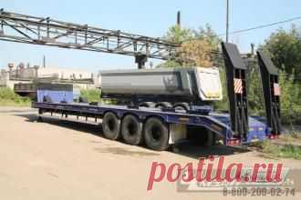 Трехосный полуприцеп-тяжеловоз ЧМЗАП-9990-070-МБ для нефтегазовой промышленности - свежие новости Украины и мира