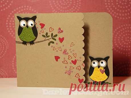 Wednesday’s Card: Owl Sending love