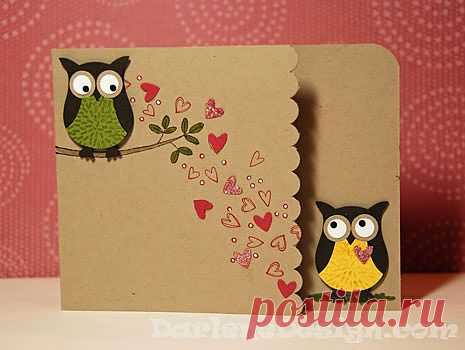 Wednesday’s Card: Owl Sending love