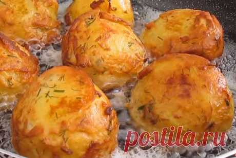 Картофель в кляре
