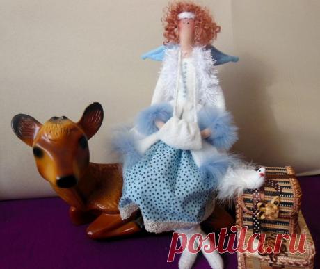 Отзывы о мастер-классе Мастер-Класс кукла тильда Зимний Ангел