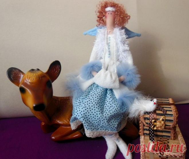 Отзывы о мастер-классе Мастер-Класс кукла тильда Зимний Ангел