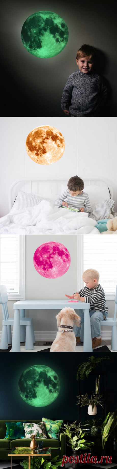 30 см 3D большой луна люминесцентные стены Стикеры Star Стикеры съемный светятся в темноте Стикеры светятся в темноте сжигания moon Стикеры купить на AliExpress