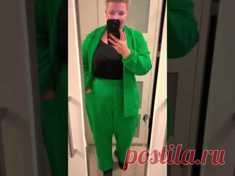 Зеленое настроение и новая Выкройка Трикотажного жакета»Арлен»