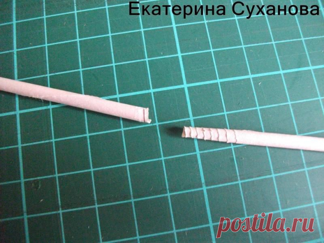 Плетение из газет. Кручение трубочек.Пошаговое фото.