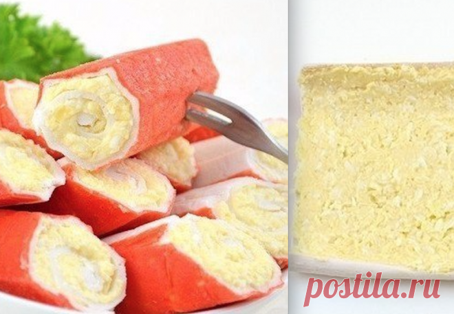 Фаршированные крабовые палочки – главная закуска моей свекрови!