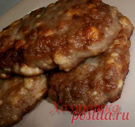 Куриные котлетки с сыром