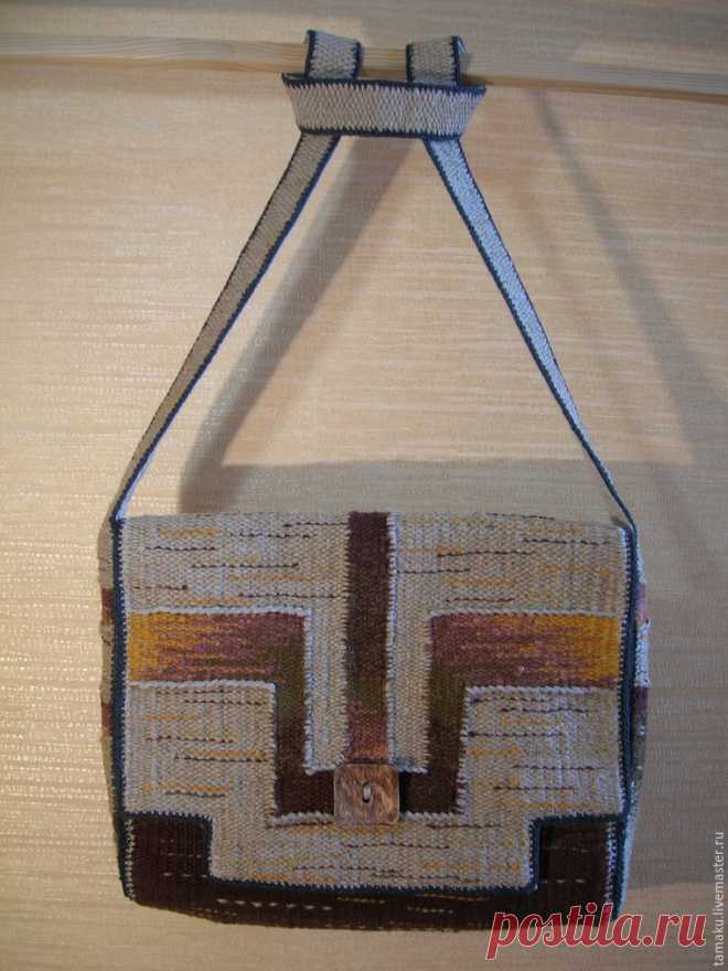 Создаем тканую сумку. Часть 2 - Ярмарка Мастеров - ручная работа, handmade