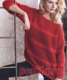 Джемпер из невесомой пряжи