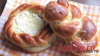 Сдобные плетёнки и ватрушки-завитушки