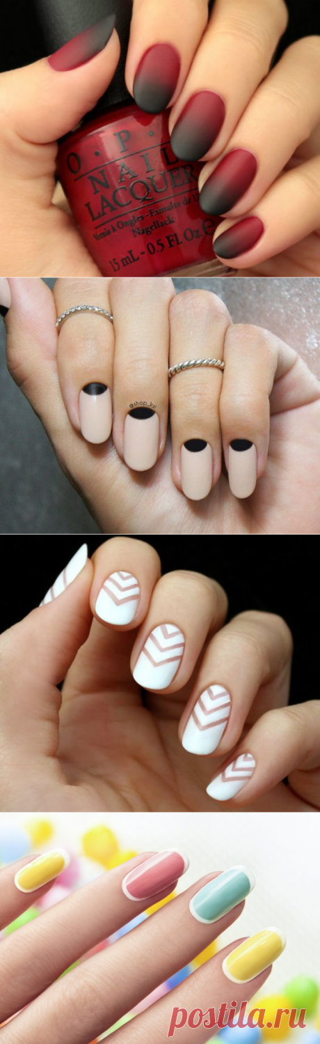 15 вариантов роскошного минималистичного маникюра
