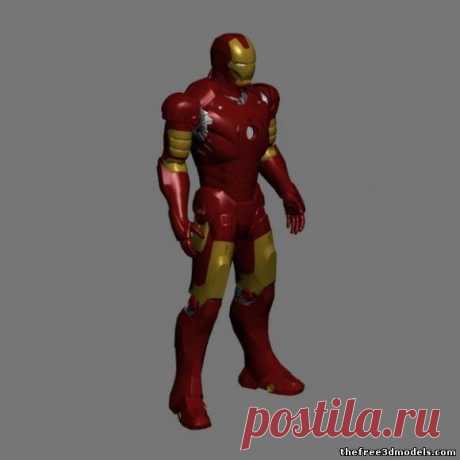 Iron Man Suit Free 3D Model - .max .fbx - Free3D