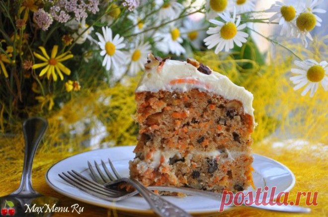 Рецепт морковного пирога