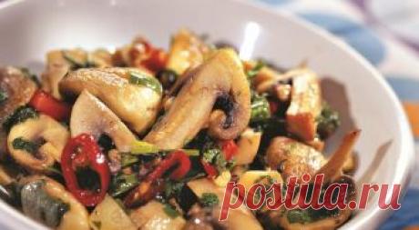 Острый салат из шампиньонов. Закуска просто супер! Пальчики оближешь!